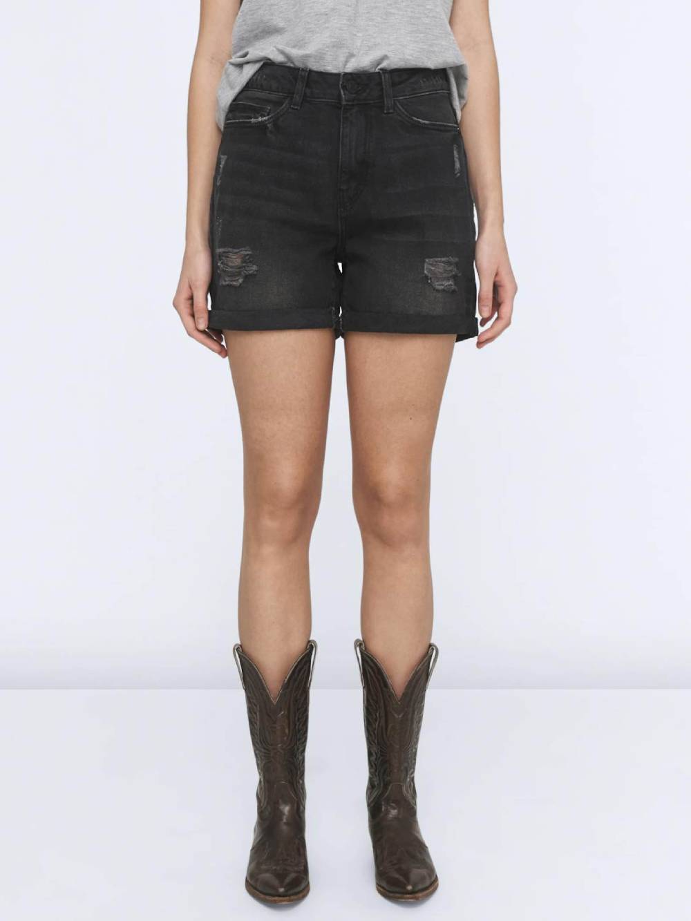 Noisy may Regular Jeans 'Smiley' in Black Denim Discount Store für neue Produkte