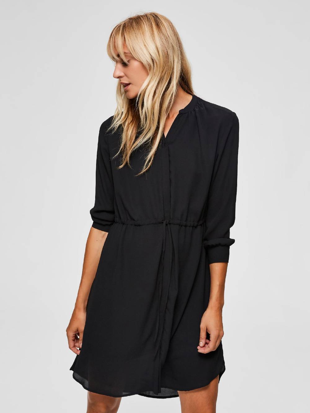 SELECTED FEMME Shirt Dress 'Damina' in Black Angebote