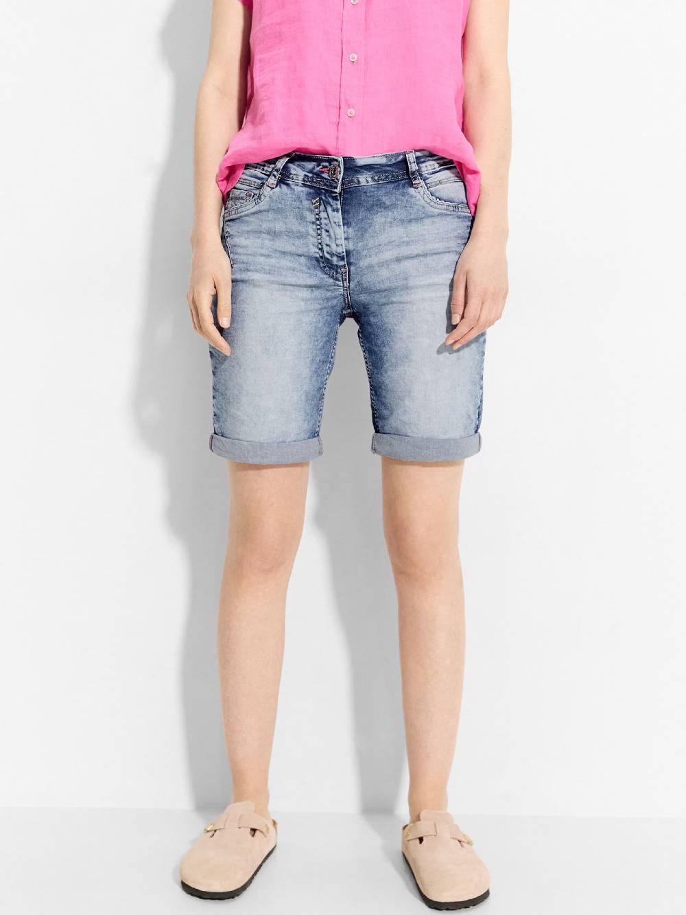 CECIL Loose fit Jeans 'Scarlett' in Blue Denim Tägliche Deals
