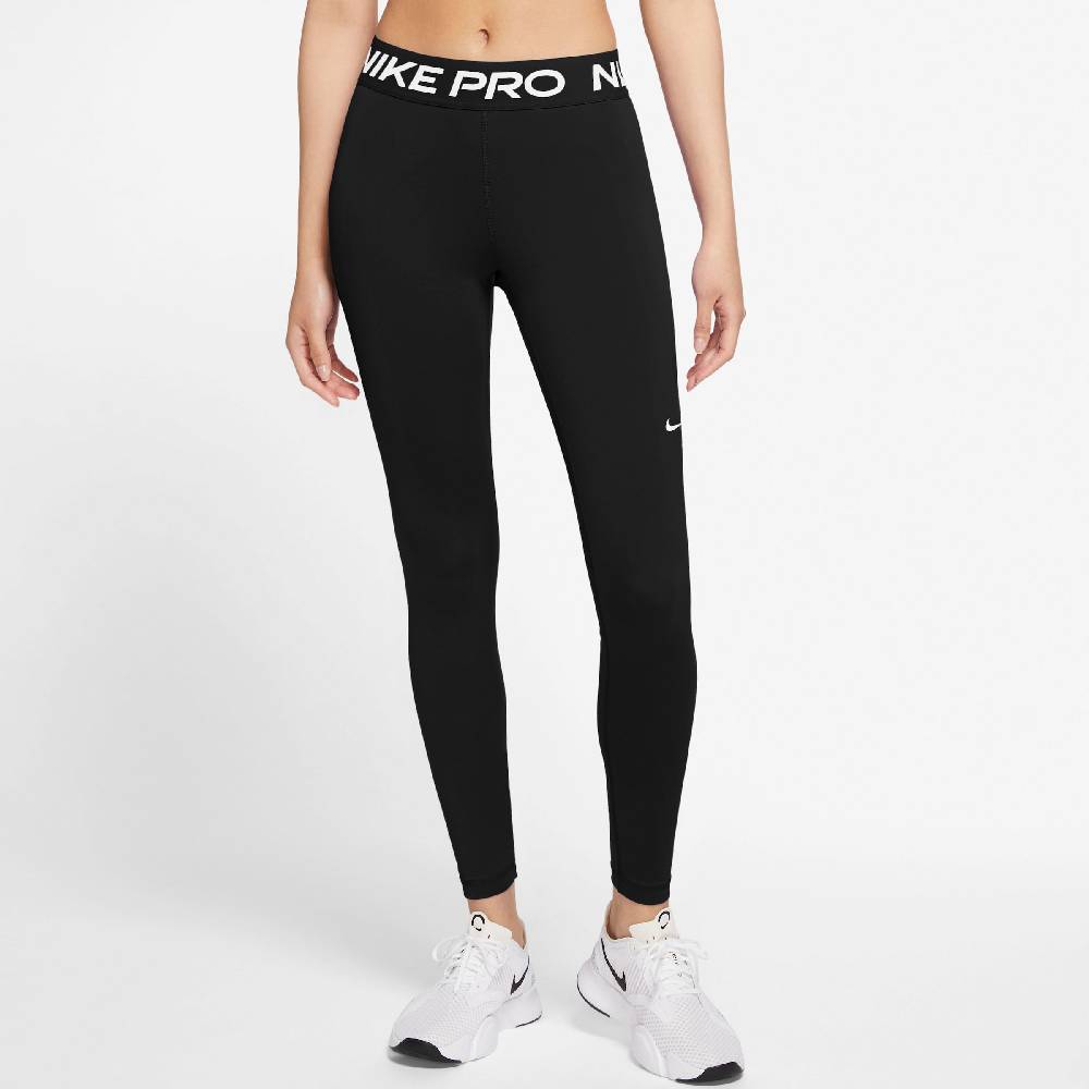 NIKE Skinny Workout Pants 'Pro' in Black Nur noch ein Tag übrig