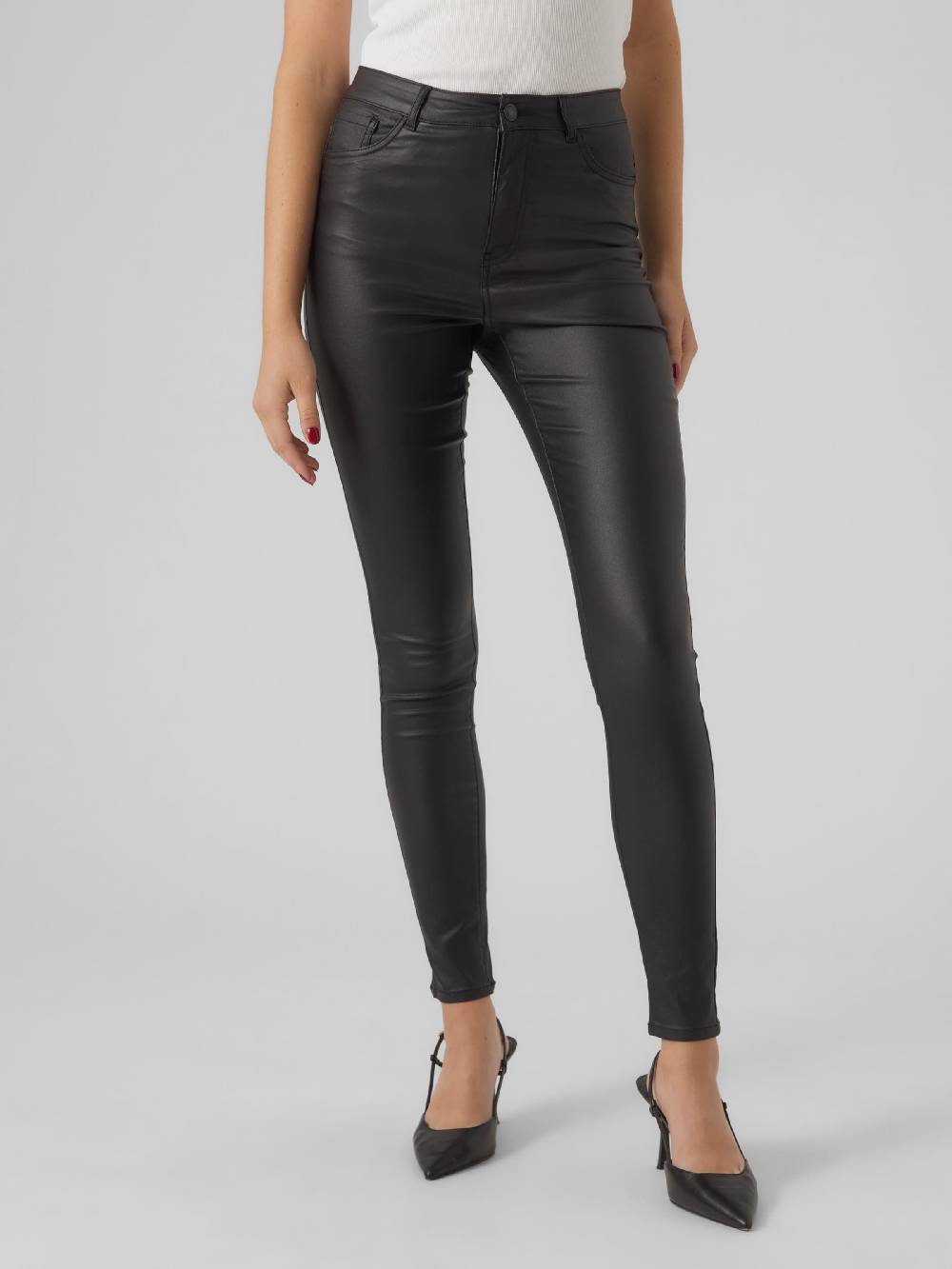 VERO MODA Skinny Pants 'VMSophia' in Black Begrenzt auf 3 Tage