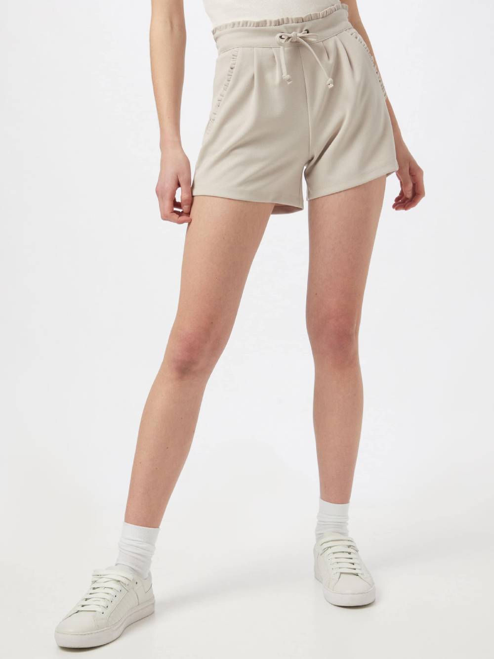 JDY Regular Pleat-Front Pants 'New Catia' in Kitt Online