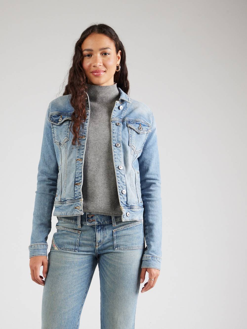 LTB Between-Season Jacket 'Dean ' in Blue Denim Limitierter Zeitrabatt