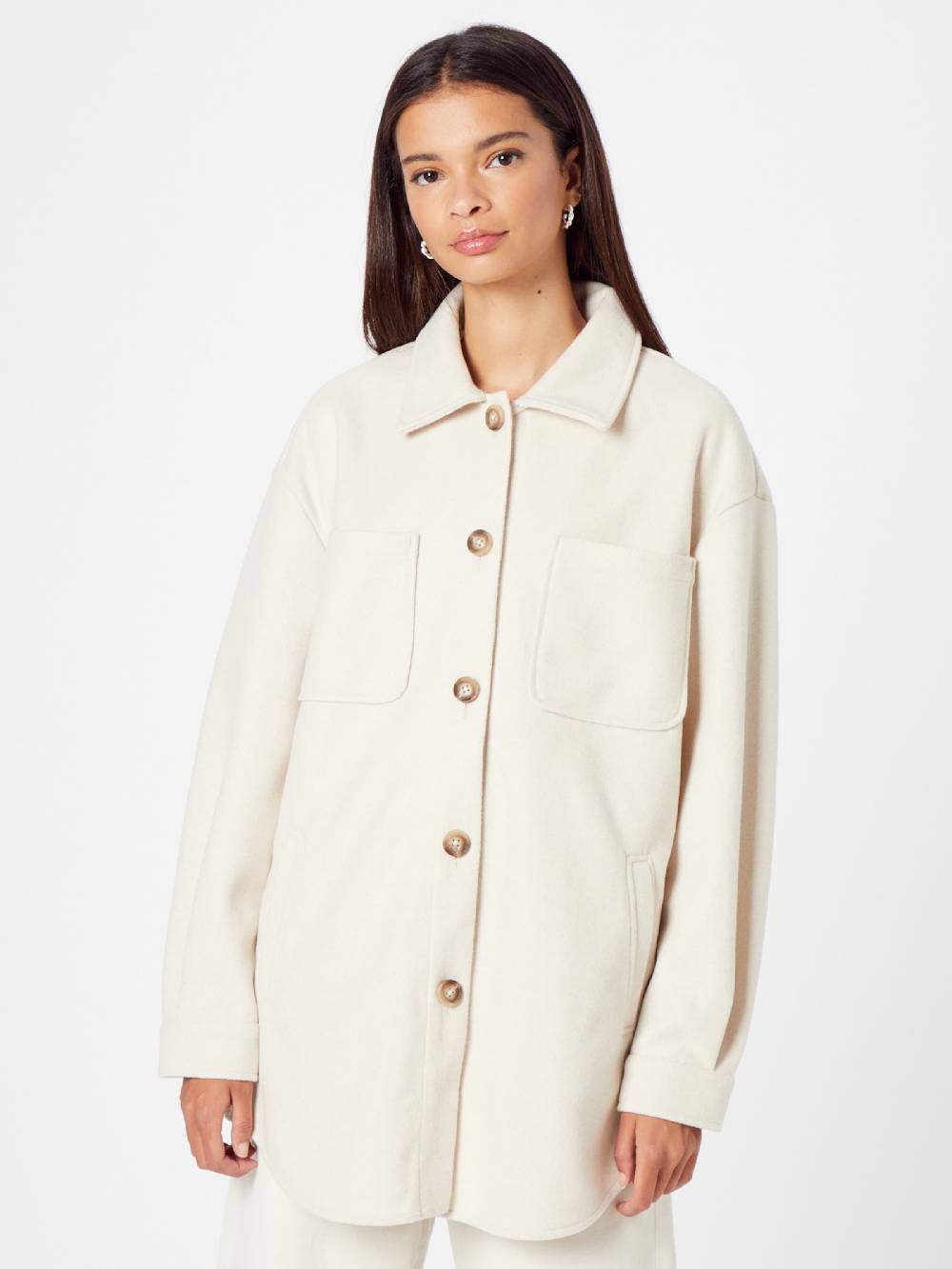 VILA Between-Season Jacket 'Kimmi' in Cream Sonderangebot
