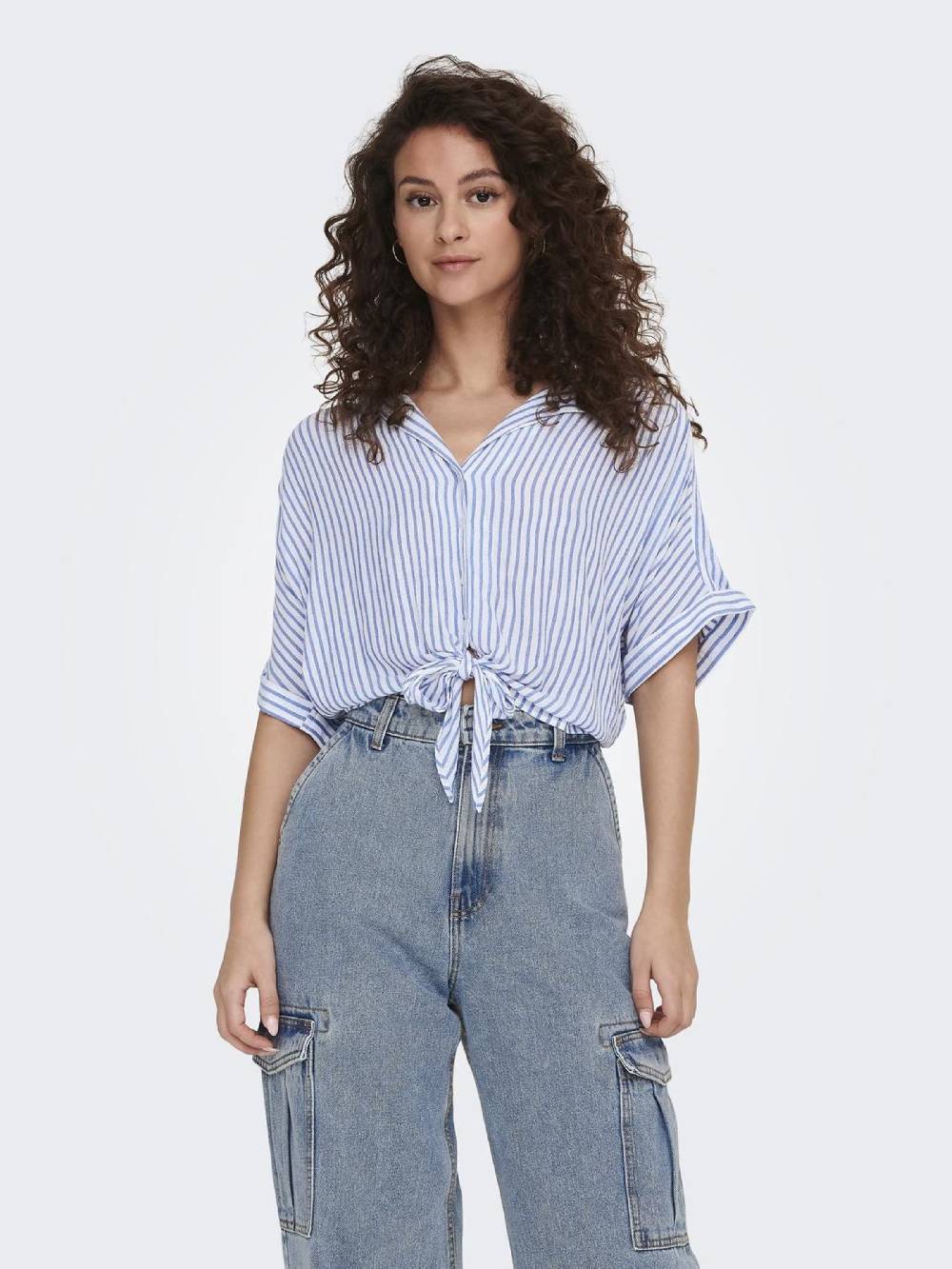 ONLY Blouse 'ONLPaula' in White Online Outlet