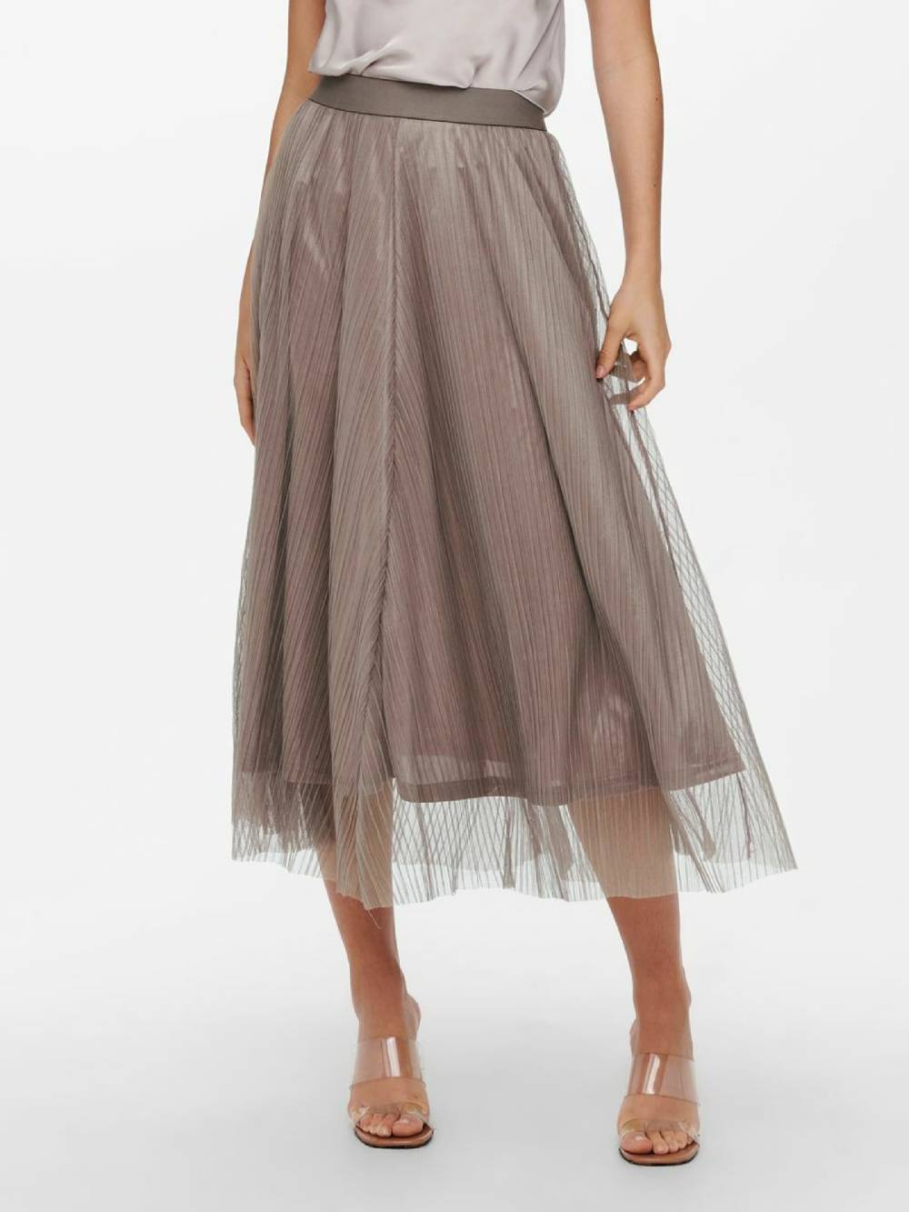 ONLY Skirt in Brocade Sonderangebot der Fabrik