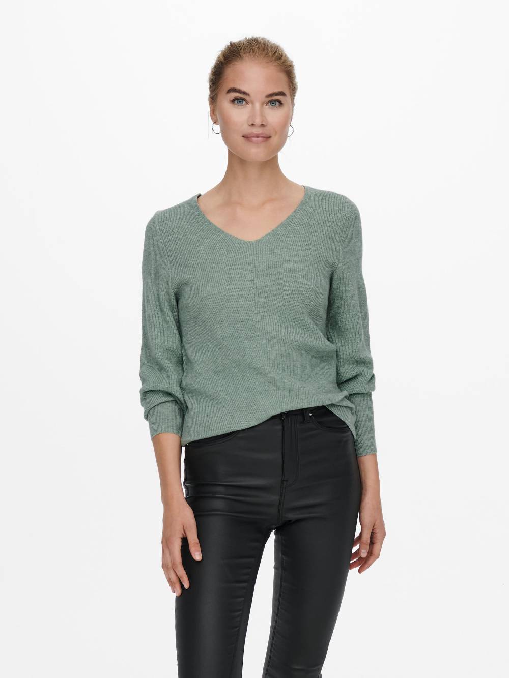 ONLY Sweater 'ONLAtia' in Jade Großer Ausverkauf