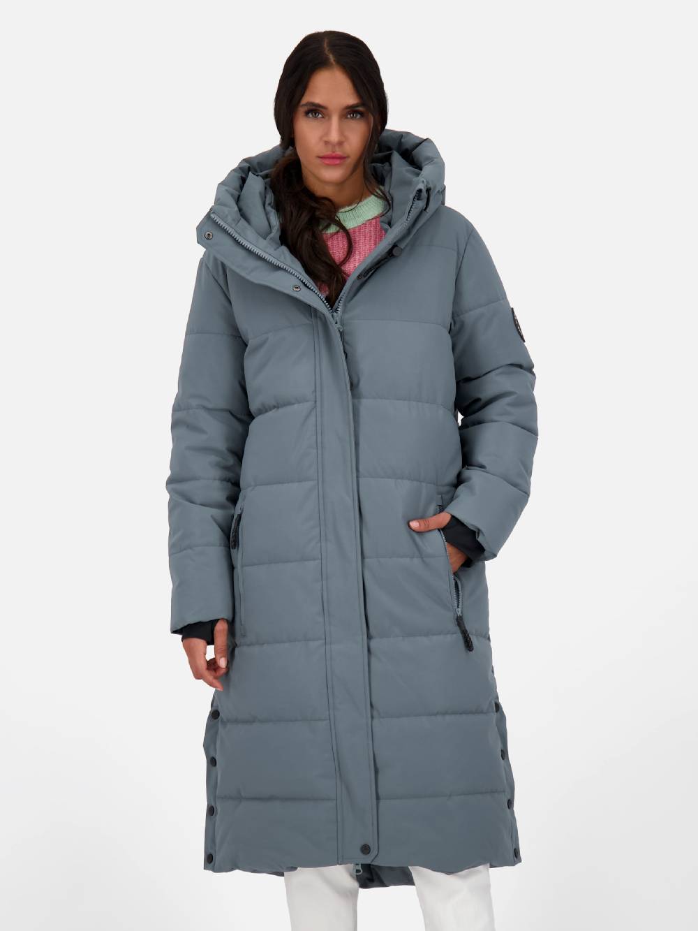 Alife and Kickin Winter Coat 'Katia' in Opal Speichern exportieren