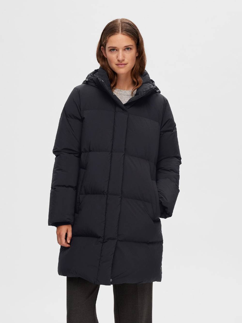 SELECTED FEMME Winter Coat 'Rigga' in Black Online