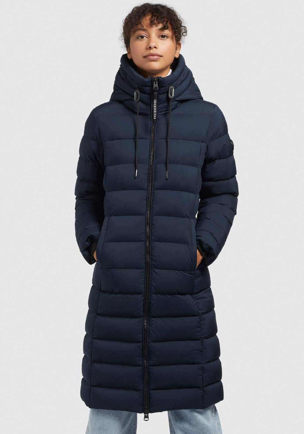 khujo Winter Coat in Navy Fabrik Onlineshop