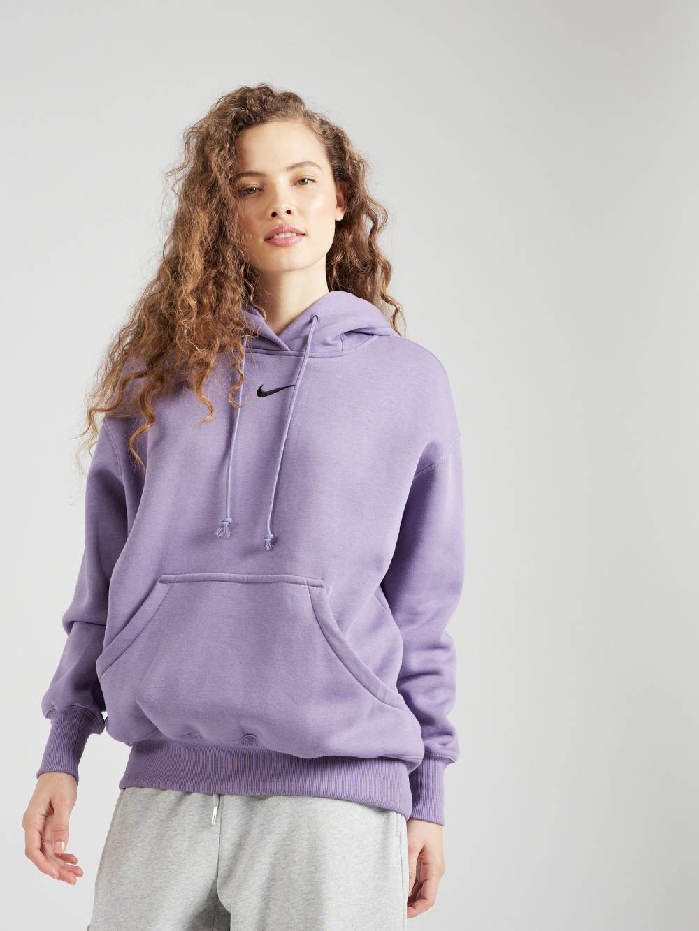 Nike Sportswear Sweatshirt 'Phoenix Fleece' in Purple Muttertagsangebot