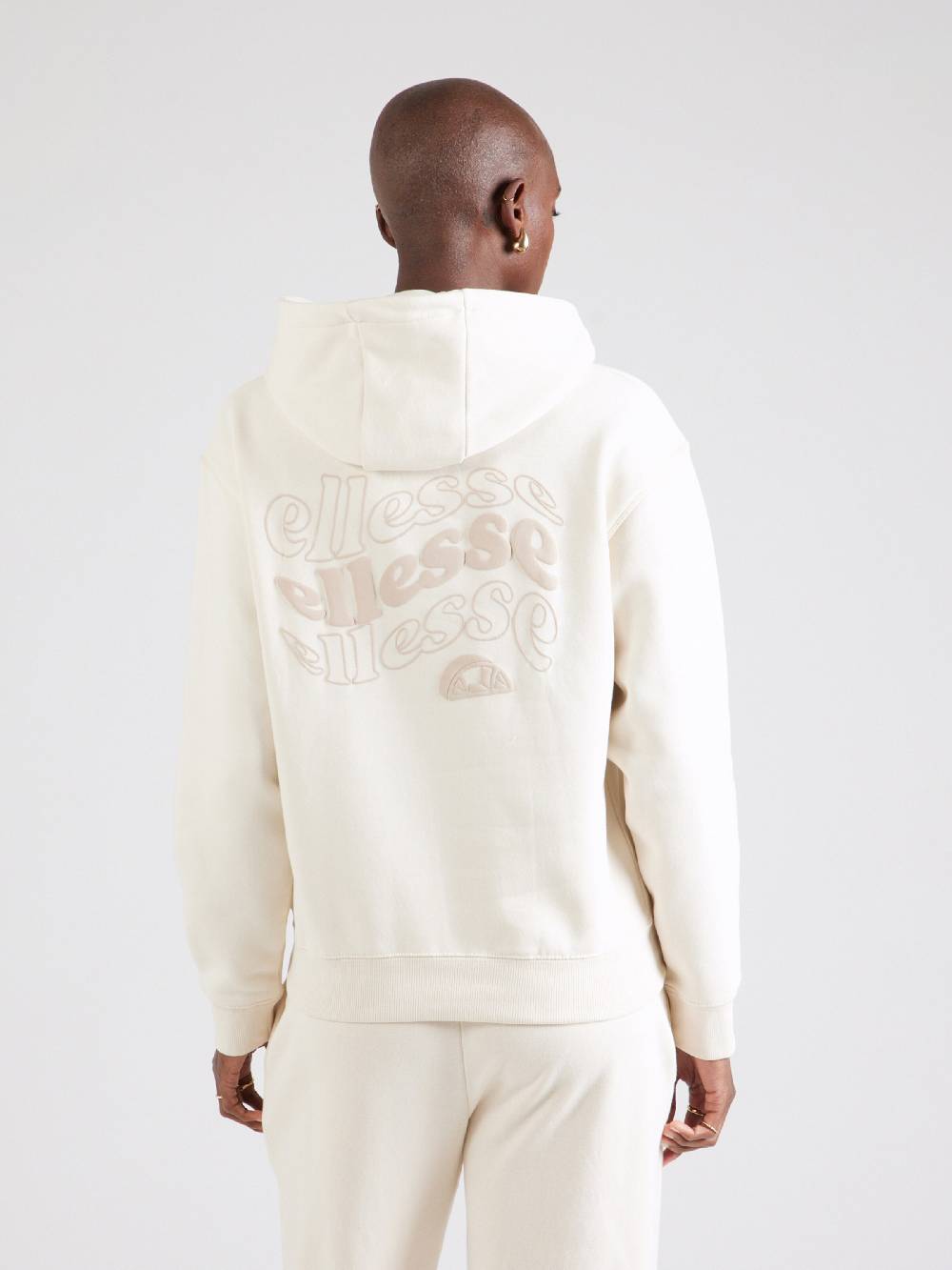 ELLESSE Sweatshirt 'Eines' in Beige Zeitlich begrenztes Angebot