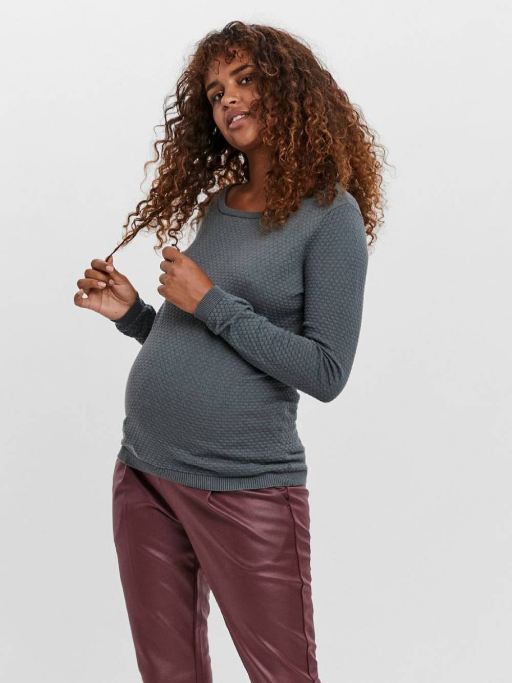 Vero Moda Maternity Sweater 'VMMCare' in Dark Green Begrenzte Freigabe
