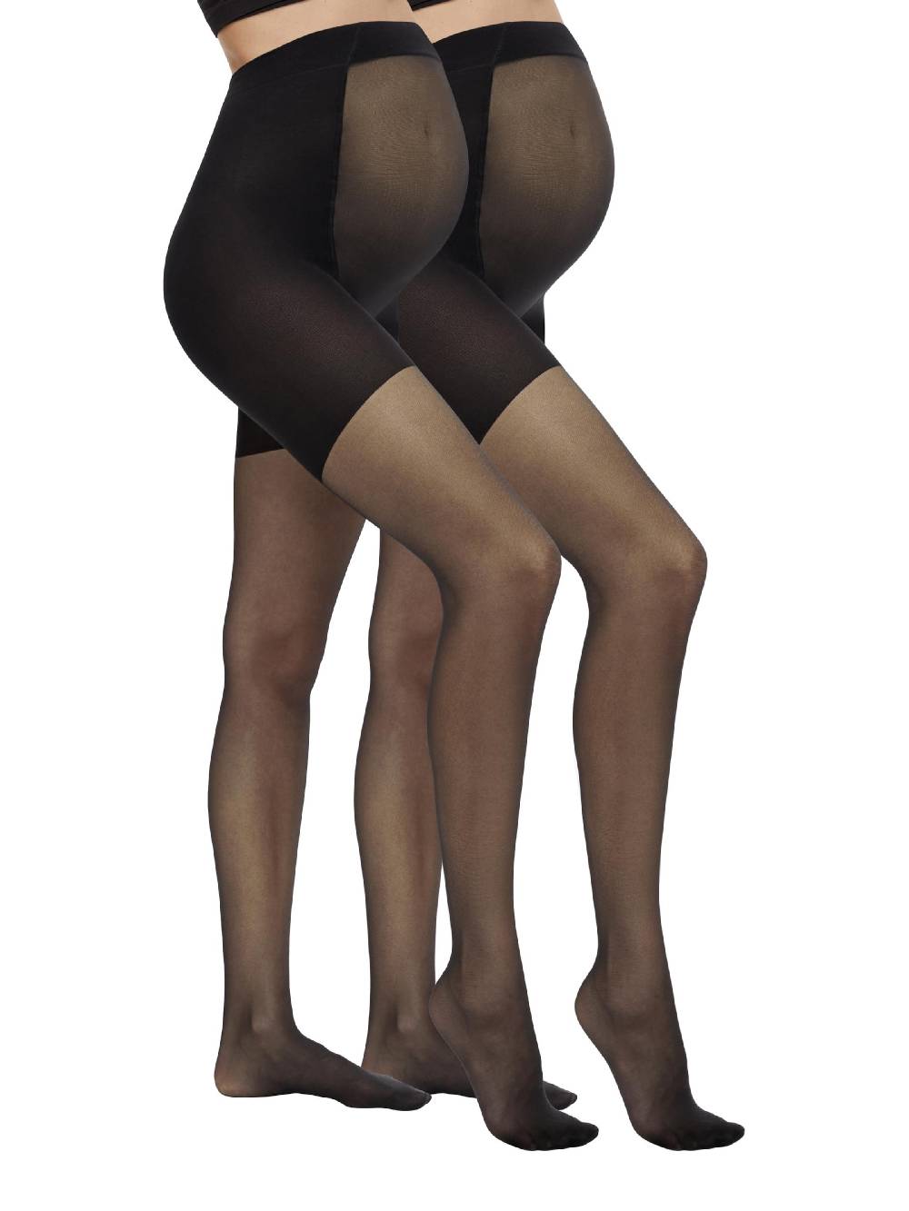 MAMALICIOUS Fine Tights 'Sabrina' in Black Letzte 3 Tage