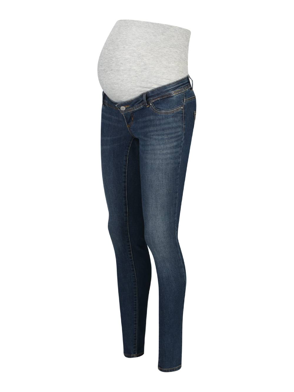 Only Maternity Skinny Jeans in Blue Denim Letzte 2 Tage