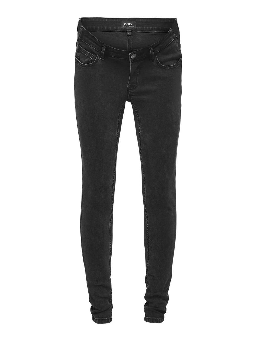 Only Maternity Skinny Jeans in Black Denim Speichern exportieren