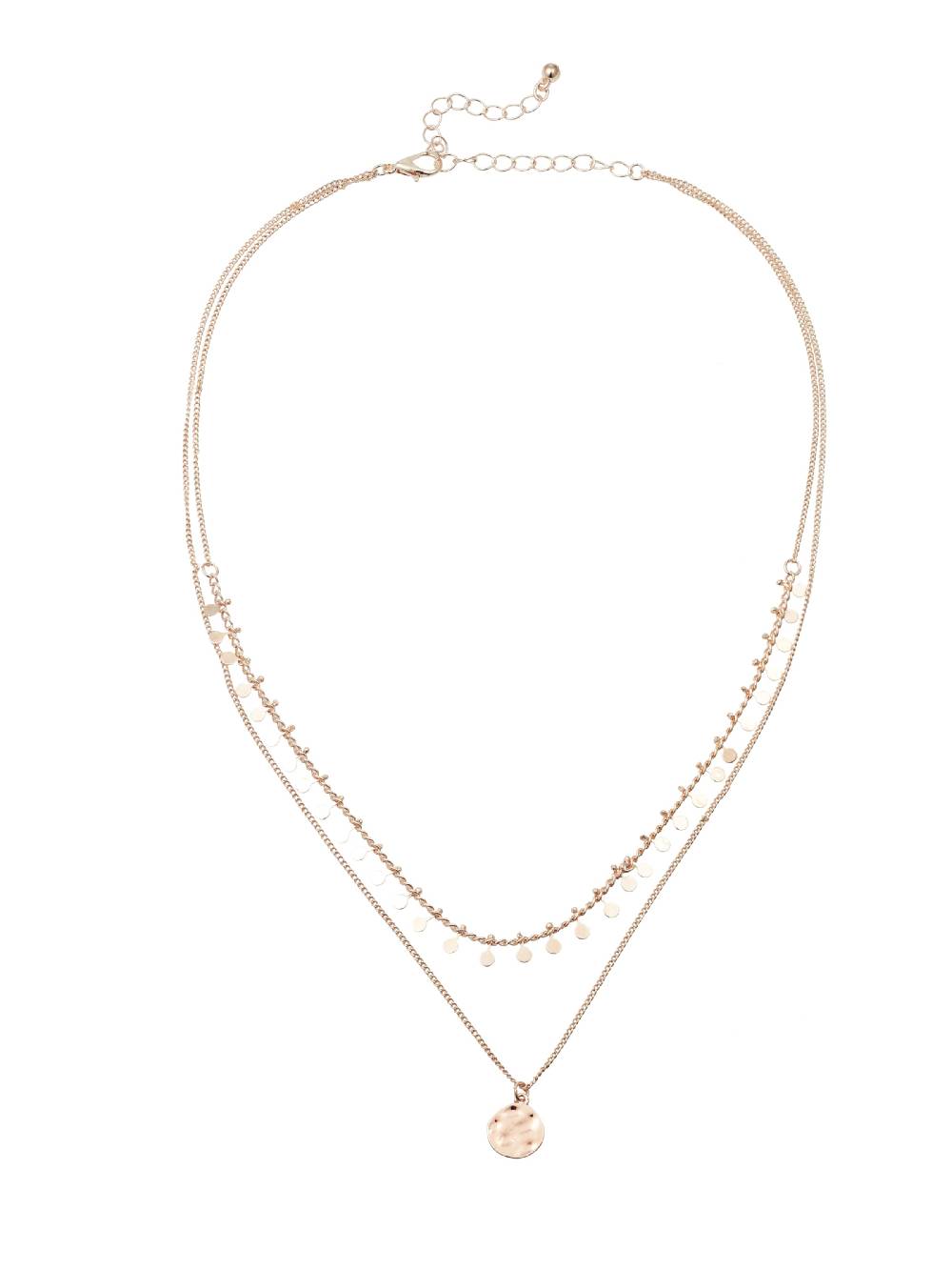 ABOUT YOU Necklace 'Theresa' in Rose Gold 50% Rabatt für begrenzte Zeit
