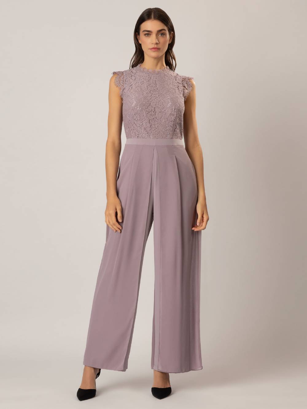 APART Jumpsuit in Purple Blitzverkäufe
