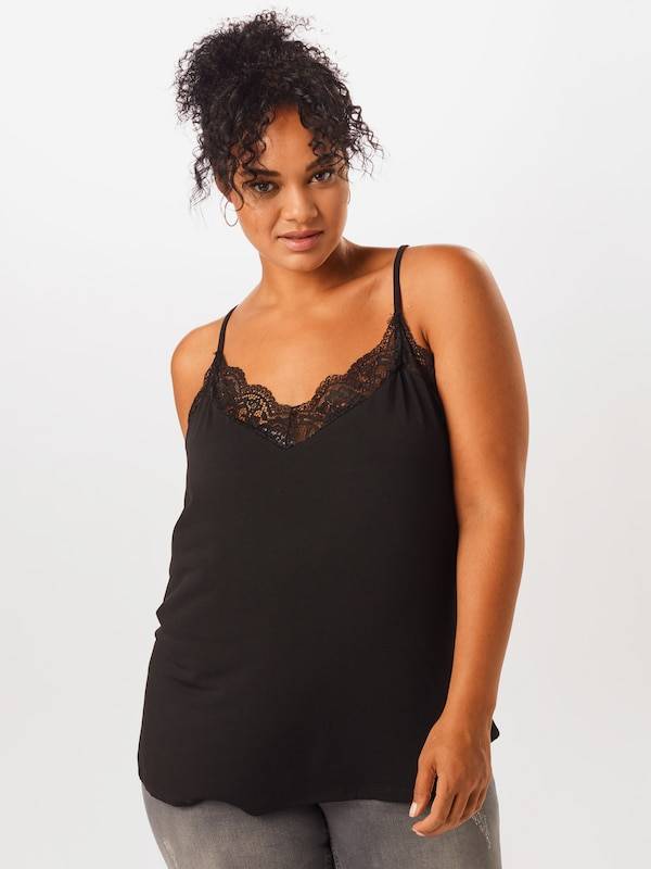 Vero Moda Curve Top 'Ana' in Black