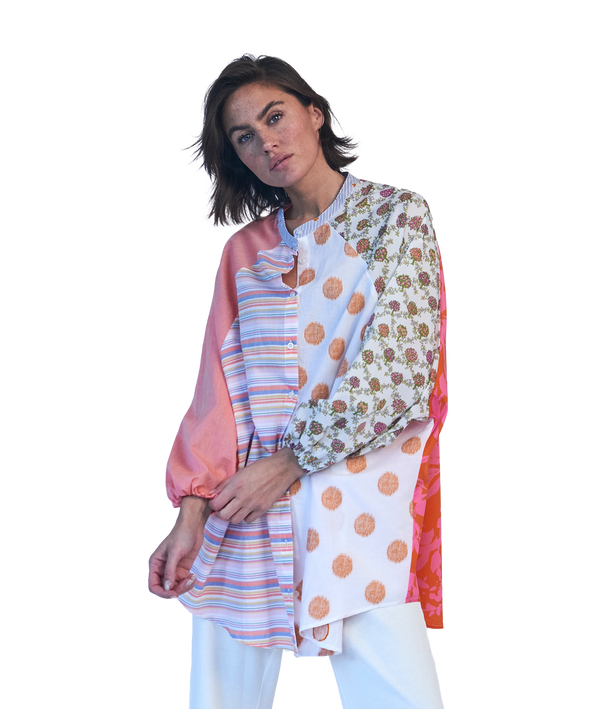 Love Joy Victory RE-BIRTH PATCHWORK BLUSE PEONIA JETZT KAUFEN