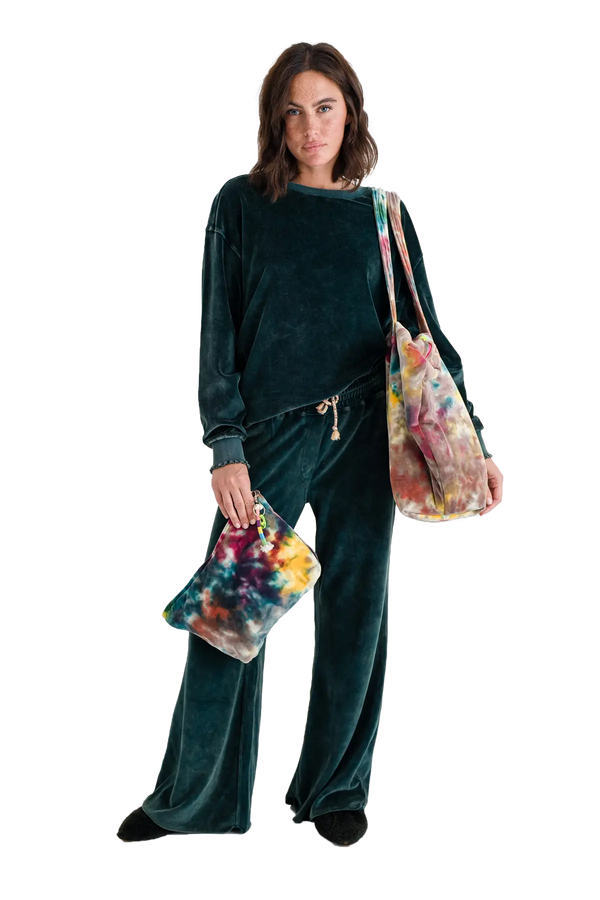 Love Joy Victory Velvet Tasche Batik Gioia Großer Ausverkauf