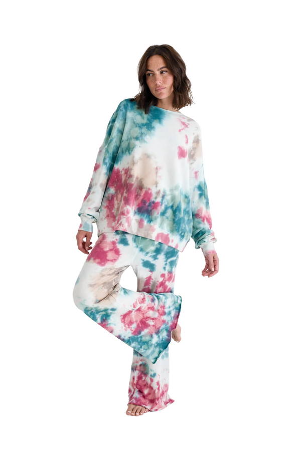 Love Joy Victory SWEATSHIRT MOA Tie & Dye Flash Sale