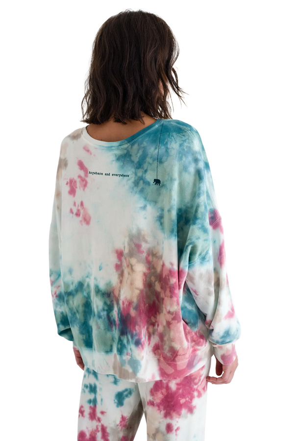 Love Joy Victory SWEATSHIRT MOA Tie & Dye Flash Sale