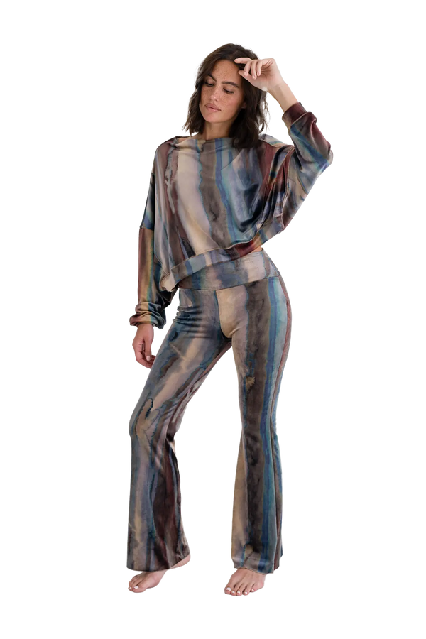 Love Joy Victory Velvet Hose Kala Saisonschlussverkauf