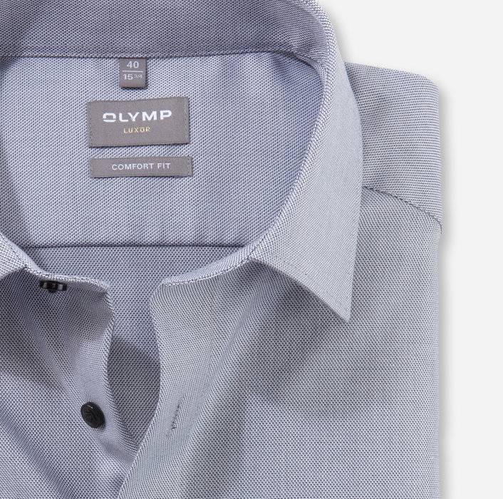 Oblymp LuxorBusinesshemd, comfort fit, New Kent, Silbergrau Zeitbegrenzte Promotion