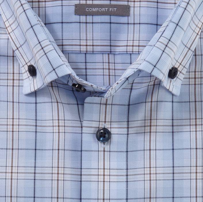 Oblymp Luxor, Businesshemd, comfort fit, Button-down, Bleu Rabatte dieses Monats