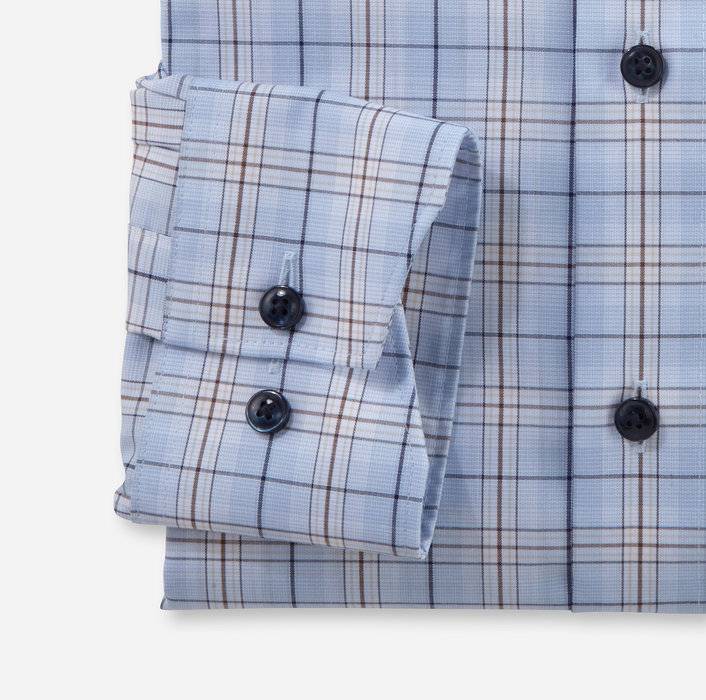 Oblymp Luxor, Businesshemd, comfort fit, Button-down, Bleu Rabatte dieses Monats