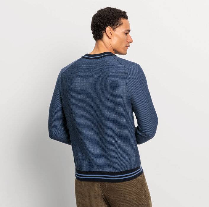 Oblymp Casual StrickPullover, Marine Outlet