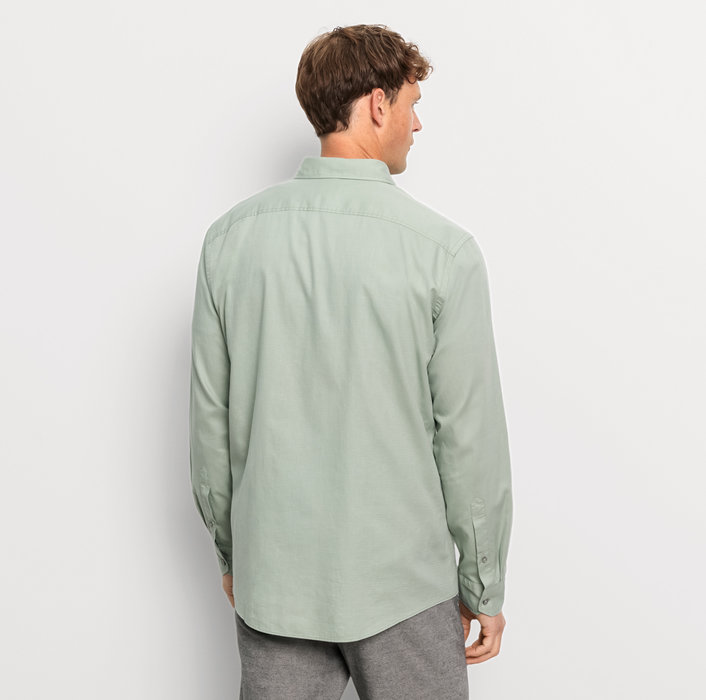 Oblymp CasualFreizeithemd, regular fit, Kent, Grau-Grün Rabatt