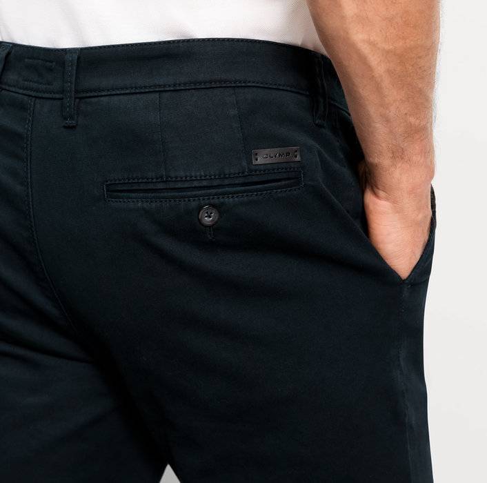 Oblymp Chinoslim fit, Hose, Marine Saisonschlussverkauf