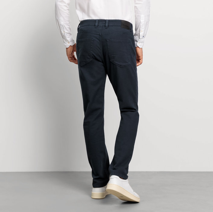 Oblymp Five Pocket, modern fit, Hose, Marine Weihnachtsangebot