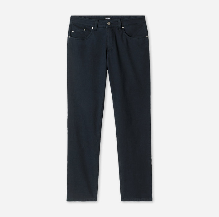 Oblymp Five Pocket, modern fit, Hose, Marine Weihnachtsangebot