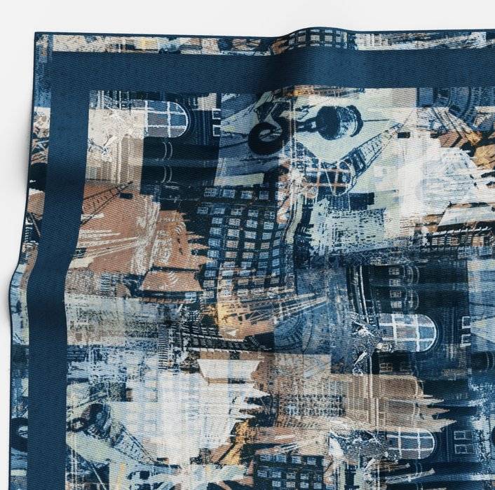 Oblymp SIGNATURE Bandana, 60x60 cm, Nachtblau Zeitlich begrenztes Angebot
