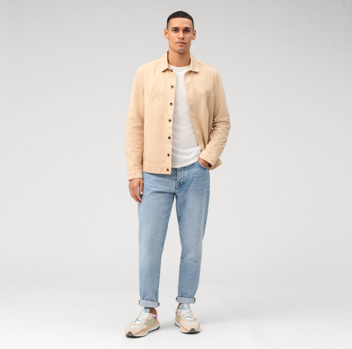 Oblymp Casual Wirk, Longsleeve, Off White Fabrikladen