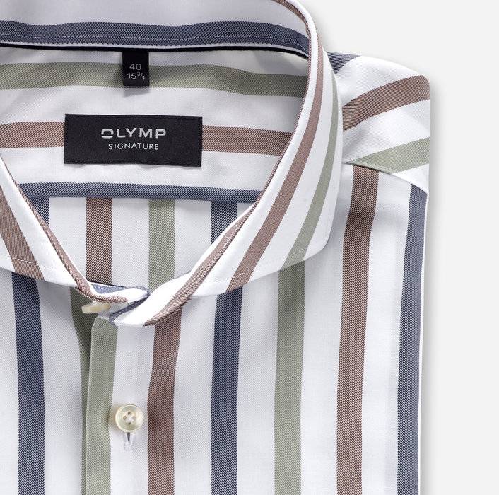 Oblymp SIGNATURE, Businesshemd, tailored fit, SIGNATURE Hai, Nachtblau Angebote