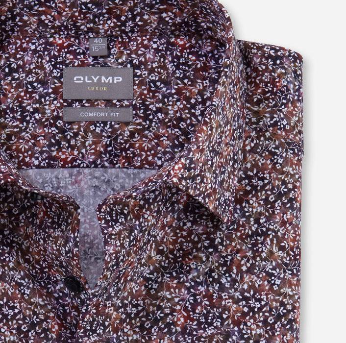 Oblymp Luxor, Businesshemd, comfort fit, New Kent, Pflaume Osterangebot