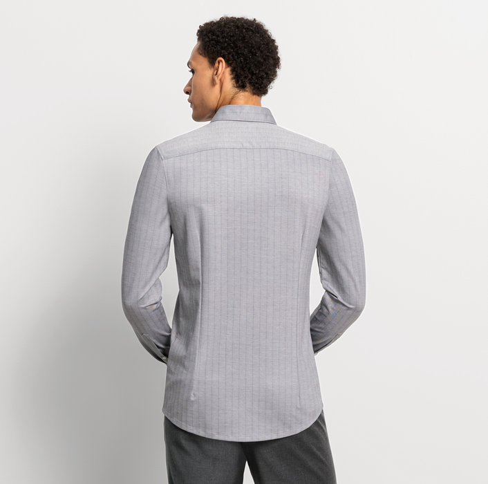 Oblymp Level Five 24/Seven, Businesshemd, body fit, Modern Kent, Schwarz Valentinstagsangebot