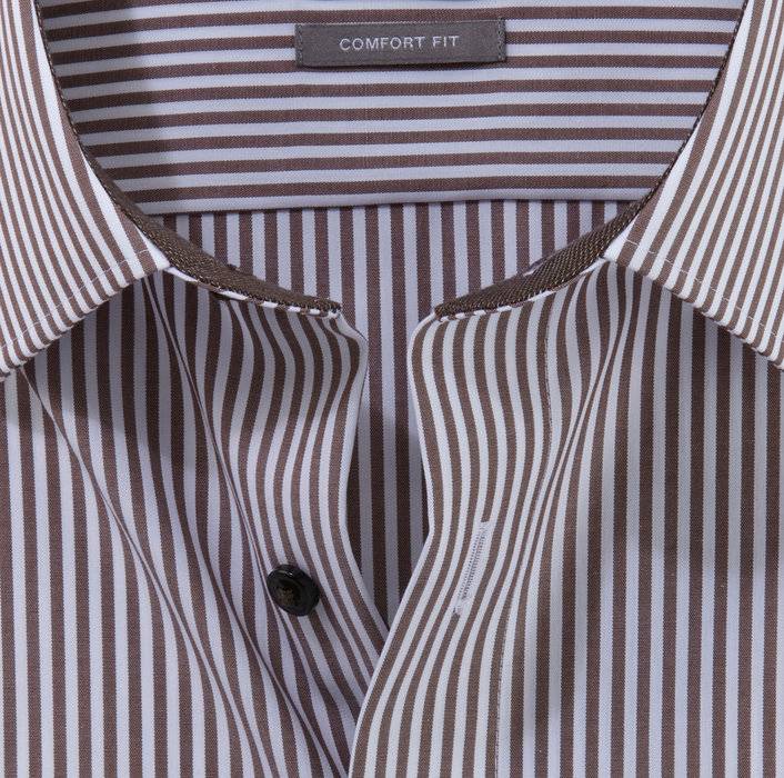 Oblymp Luxor, Businesshemd, comfort fit, New Kent, Braun Neuheiten