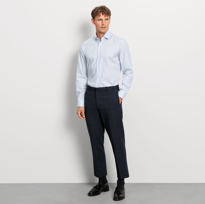Oblymp Level Five, Businesshemd, body fit, Modern Kent, Bleu Tiefpreis