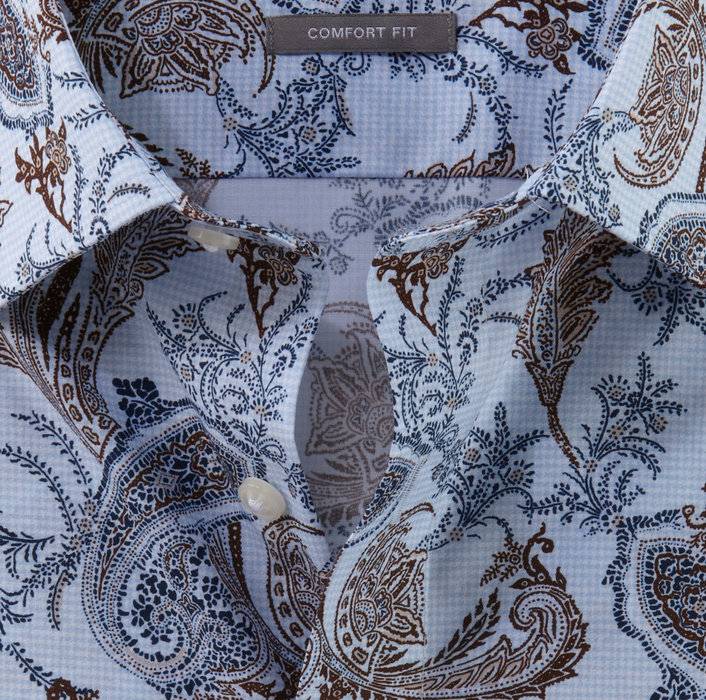 Oblymp Luxor, Businesshemd, comfort fit, New Kent, Bleu Letzte 2 Tage