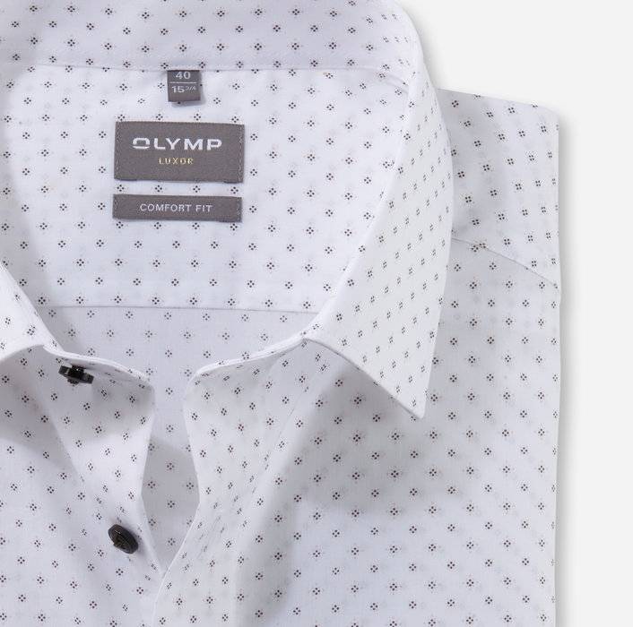 Oblymp Luxor, Businesshemd, comfort fit, New Kent, Weiß Nur für heute