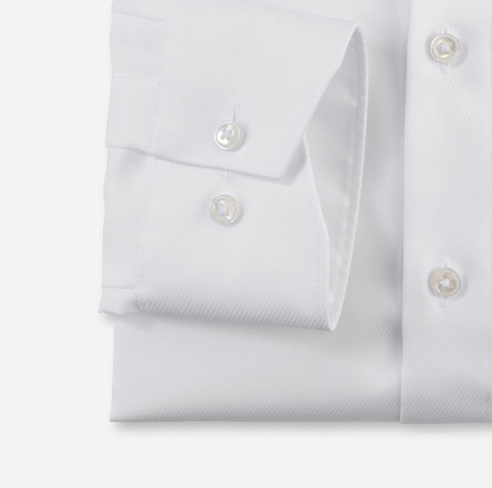 Oblymp Luxor, Businesshemd, modern fit, Global Kent, Weiß Vierteljährliche Förderung