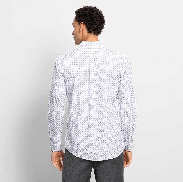 Oblymp Casual, Freizeithemd, regular fit, Kent, Weiß Speichern exportieren