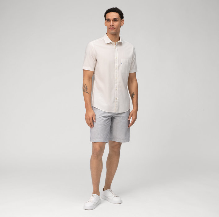 Oblymp Casual, Freizeithemd, regular fit, Kent, Weiß Verkauf