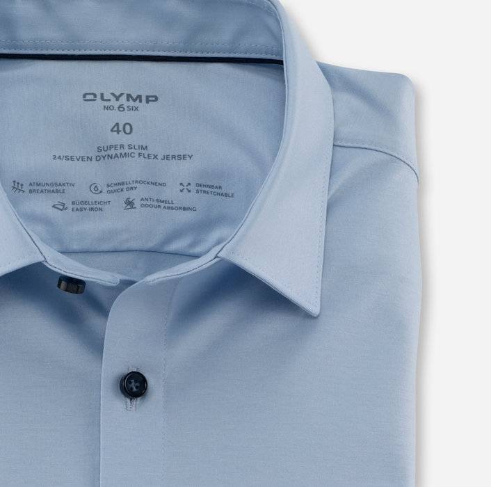 Oblymp No. Six 24/Seven, Businesshemd, super slim, Urban Kent, Hellblau Sonderangebote