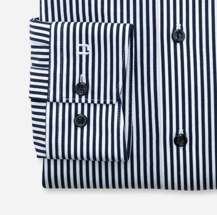 Oblymp Luxor 24/Seven, Businesshemd, modern fit, Kent, Marine Kostenlose Rückgabe